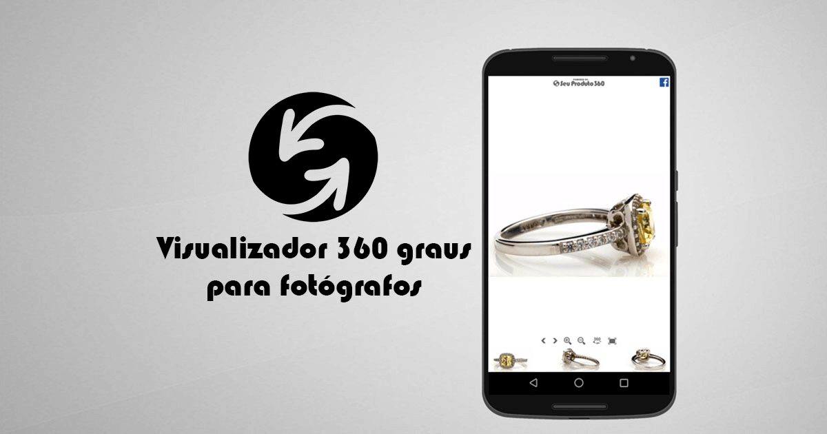 Visualizador 360 graus para fotógrafos